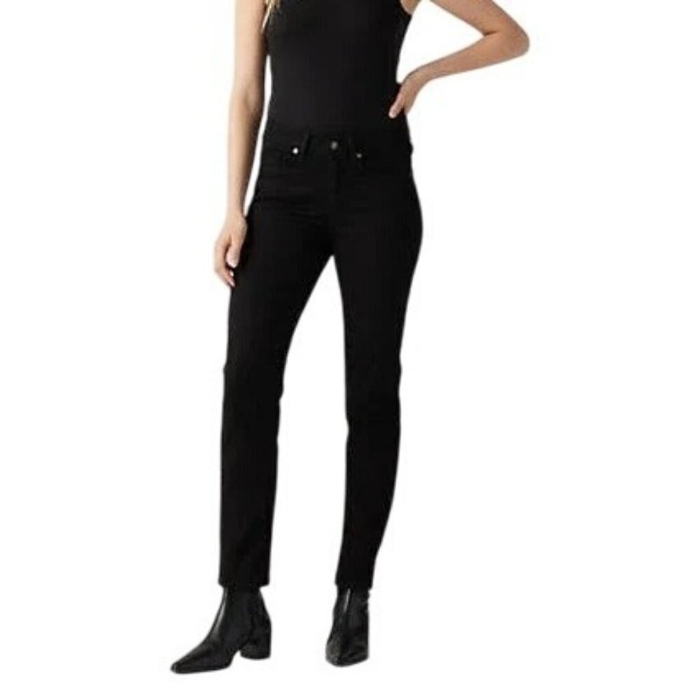 Levi's Classic Straight Black Denim Jeans 29